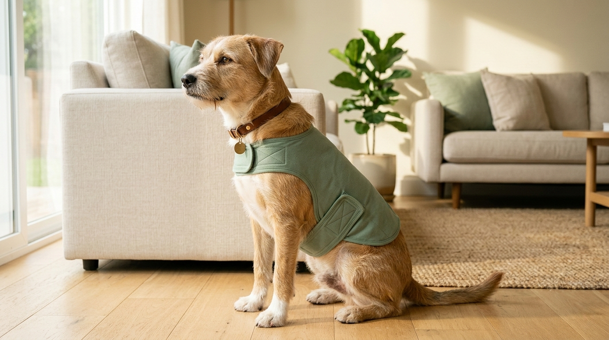 The Science Behind Pressure Therapy: Why a Gentle Squeeze Can Calm an Anxious Dog